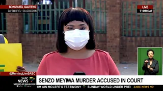 Senzo Meyiwa murder accused back in court