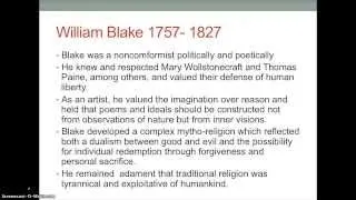 Blake, Wordsworth, and Coleridge
