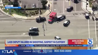 L.A. deputy shot likely saved by bullet-proof vest