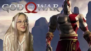 Seeing How Kratos' Journey Began | God of War 1 | Blind Reaction and Playthrough [1]