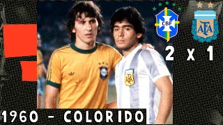 [Colorido] Brasil 2 x 1 Argentina/ 1979