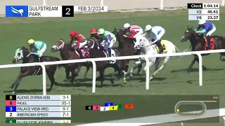 Gulfstream Park Carrera 2 - 3 de Febrero 2024