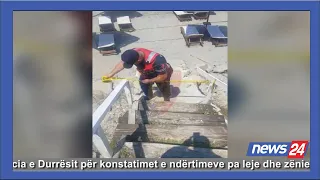 Vijojnë kontrollet nga Policia e Durrësit për konstatimin e ndërtimeve pa leje, 2 persona në pranga