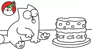 Purrthday Cake (A 10th Birthday Special) - Simon's Cat | SHORTS #75