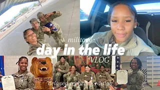 day in the life | *military edition* | delayed reporting, gym, grwm | active duty air force | 2024