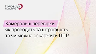 Камеральні перевірки: як проводять та штрафують та чи можна оскаржити ППР