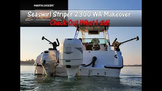 Custom Seaswirl Striper 2300WA,Garmin LiveScope,9.9 Suzuki