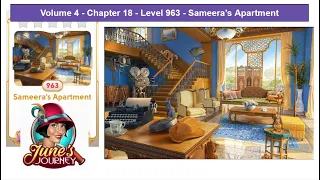 June's Journey - Vol 4 - Chapter 18 - Level 963 - Sameera's Apartment (Complete Gameplay, in order)