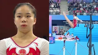Huang Zhuofan 🇨🇳 - HUGE 6.8 Difficulty on Uneven Bars Final - Chinese Nationals 2024