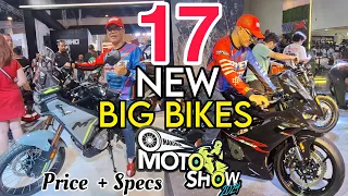 Ang Daming Bagong Big  Bike - Unveiled  sa 2024 Makina Motoshow Price at Brand , Specs