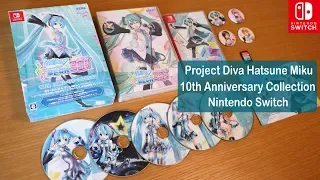 Project Diva Hatsune Miku [Switch]｜10th Anniversary Collection【UNBOX + Gameplay + First Impressions】