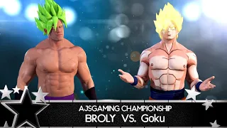 WWE 2K22 On PS5: Goku vs Broly For The AJS Gaming Championship - EXTREME RULES MATCH!