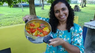 FRANGO COM INHAME CANJIQUINHA AMANTEIGADA NO MEU NOVO CANTINHO