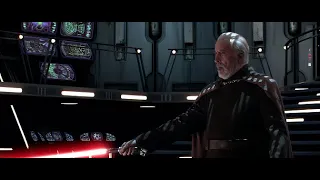 Star Wars Episode III - Revenge of the Sith - Kenobi and Skywalker VS Count Dooku - 4K ULTRA HD.