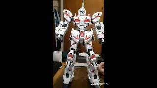 unicorn gundam full psycho-frame prototype mobile suit perfect grade