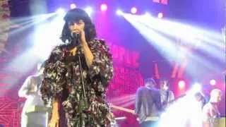Kimbra + Foster the People - Warrior (live at the Gibson Amphitheater) 7/1/2012