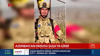 Azerbaycan ordusu kritik önemdeki Şuşa'ya girdi! 🇦🇿