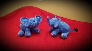Crochet Elephant Tutorial. Part 1