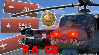 some Ka-52 experience - War Thunder gameplay