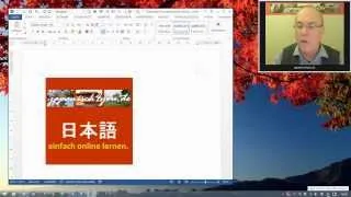 日本語 - Japanisch am Computer schreiben (Windows 8)