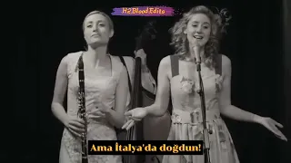 Amerikalı gibi davranıyorsun...(tu vuo' fa' l'americano - hetty & the jazzato band)