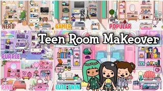 Toca Life World Teen Room Makeover | Toca Boca | NecoLawPie
