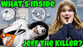 What's Inside The Jeff The Killer Dummy!We Found Villains (skit)