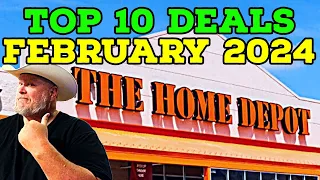 Top Deals at Home Depot in February 2024!