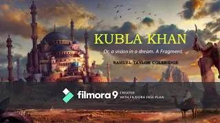 Kubla Khan by Samuel Taylor Coleridge epic poem audio recording