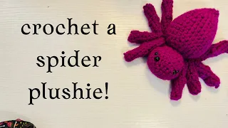 Spider Plushie!🕷 Crochet Tutorial