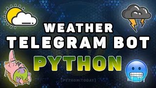 Telegram bot на Python + aiogram | Прогноз погоды в любом городе | API погоды | Парсинг JSON