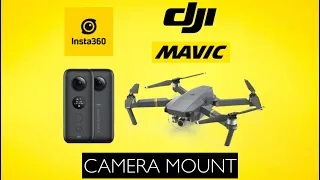 insta360 one x Drone Mount: DJI MAVIC PRO