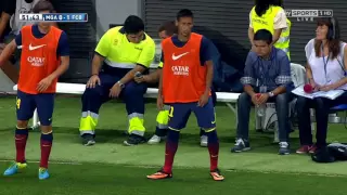 Neymar vs Malaga (A) 13-14 – La Liga HD 720p