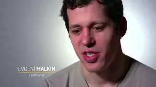 Evgeni Malkin talks about his first NHL game (2006)