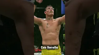 CAIO BORRALHO É PROMESSA BRASILEIRA NO UFC