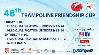 TRAMPOLINE FRIENDSHIP CUP 2021 - JUNIORS 13-14 & AG 11-12 - 2. DAY