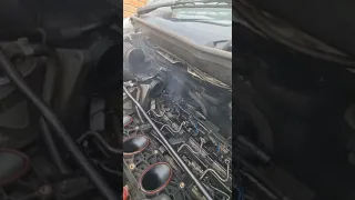 Mercedes fuel injector leaking