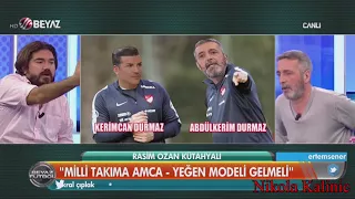 Beyaz Futbol | Amca Yeğen Modeli | Abdülkerim Durmaz ve Kerimcan Durmaz | 08.10.2017