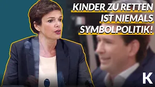 Rendi Wagner für die Rettung der Kinder von Moria