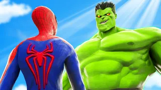 BIG HULK VS SPIDERMAN - The Incredible Hulk vs The Amazing Spider-Man