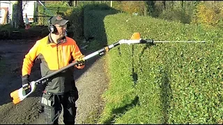 Stihl HLA 85 Cordless Telescopic Hedge Trimmer, Testing/Review ( Any Good )