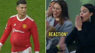 Cristiano Ronaldo Celebration for Georgina Rodriguez Pregnant 😘⚽🎉