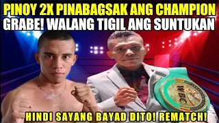 PINOY 2X BAGSAK ang INDONESIAN CHAMPION | WALANG TIGIL ang SUNTUKAN