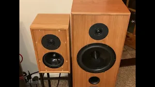 Chartwell BBC LS3/5 Graham Audio Unboxing #ls3/5 #speakers #speakerreview