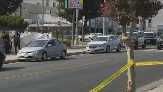 One killed in Panorama City shooting, suspect at large