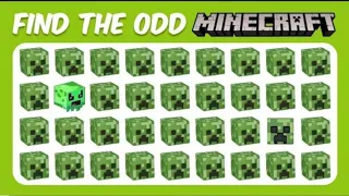 Find The ODD One Out - Minecraft Edition Emoji Quiz |Emoji_Find