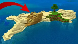 25 NEW SURVIVAL ISLAND SEEDS For Minecraft Bedrock Edition! (PE, Xbox, PS4, Switch & W10)