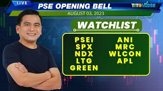 STOCK REVIEW BY REQUEST | PSE Opening Bell Live August 03, 2023