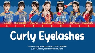 SNH48 Group - Curly Eyelashes / 睫毛弯弯 | Color Coded Lyrics CHN/PIN/ENG/IDN