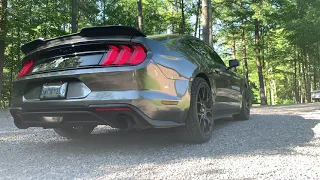 Mustang Ecoboost MBRP Race Exhaust | PD Tuning Burble Tune | Turbosmart Blow Off Valve SoundClip 2